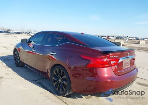 2017 Nissan Maxima 3.5 Sr z USA, uszkodzony, nr VIN 1N4AA6AP7HC411847